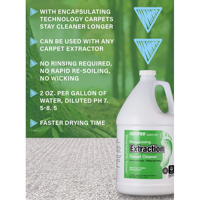 Encapsulating Carpet Extraction Cleaner concentrate by Nilodor, 1 gallon (128SBN