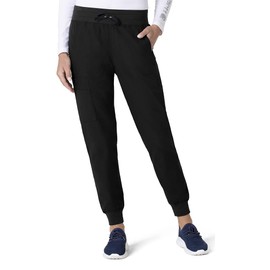 Carhartt Size Women's Force Jogger Pant, Black, Large Tall