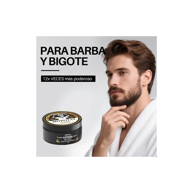 Crema Tratamiento Barba Crecimiento Cabello Barba Mopoyat