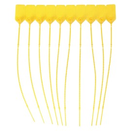 Brady Pull-Tite Seals, Yellow (Pack of 100)