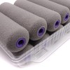 COTTAM Microcrater Foam Paint Roller Sleeves (Sponge) x10 | Mini/Small