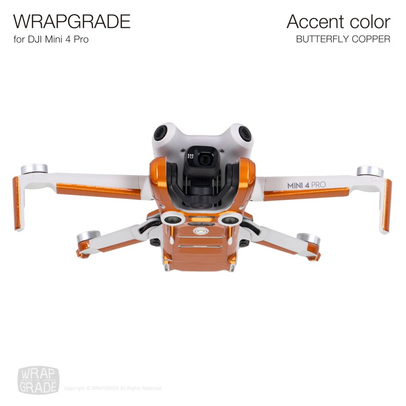 WRAPGRADE Skin Stickers Compatible with DJI Mini 4 Pro |