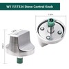 W11517334 Stove Knobs Fit for Whirlpool Gas Range Parts Cooktop
