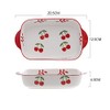 Bicuzat 8 x 5 Inch Ceramic Oven to Table Bakeware