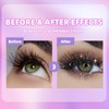 Hppsctink 3.8 g White Eyeshadow and 3.2 g Mascara, Sequin