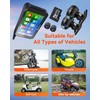 Motorcycle Wireless Carplay, Motorcycle Camera with Front and Rear HD