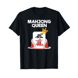 Mahjong T-Shirt - Funny Mahjong Queen T-Shirt