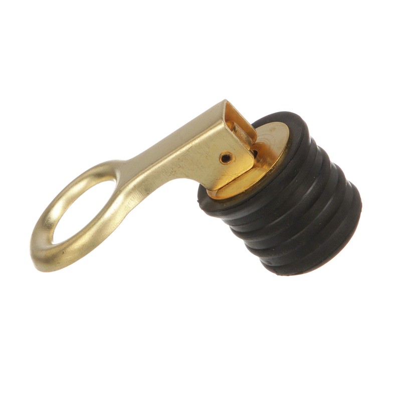 Seachoice Snap-Lock Drain Plug, Brass