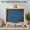 ARTISTRO 2 x Blue Fine Point Chalk Marker Pens