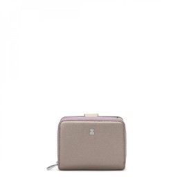 TOUS Women's S. New Dubai Saf. Tri-Silver Billfold, 10 x 12,5 x 3,5 cm