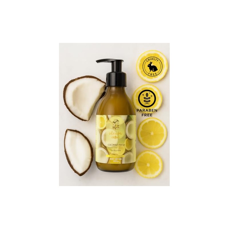 Crema Corporal Oleum Vitae Cocomint Fresh Coco Limón Menta 250