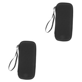 Gatuida 2pcs Microphone Carrying Bag Canvas Zipper Case for Storage Bag for Mic