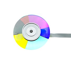INTECHING 40MM Color Wheel with 6 Segments for Optoma GT1070X, GT1080, HD141X, HD142X, HD26, HD27, S310e