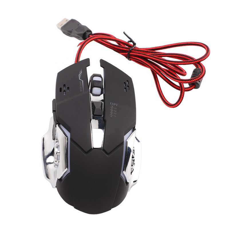 One Handed Gaming Keyboard Mouse Converter Wired 35 Keys Backlit