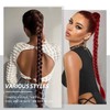 Braided Ponytail hair extensions 30Inch Long Braided Ponytail Extension with