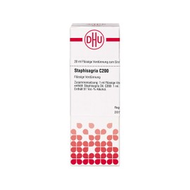 DHU Staphisagria C200 Dilution, 20 ml Solution