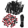 150PCS/Set Drip Irrigation Kit Water Drippers Garden Watering Sprinklers Accessories