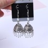 SUSHUN Retro Indian Bollywood Jhumka Jhumki Crystal Drop Earring Ethnic