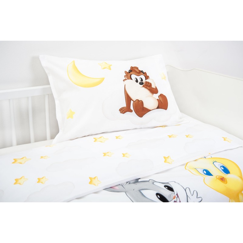 Herding Looney Tunes 100% Cotton Renforcé Bed Linen Set Made