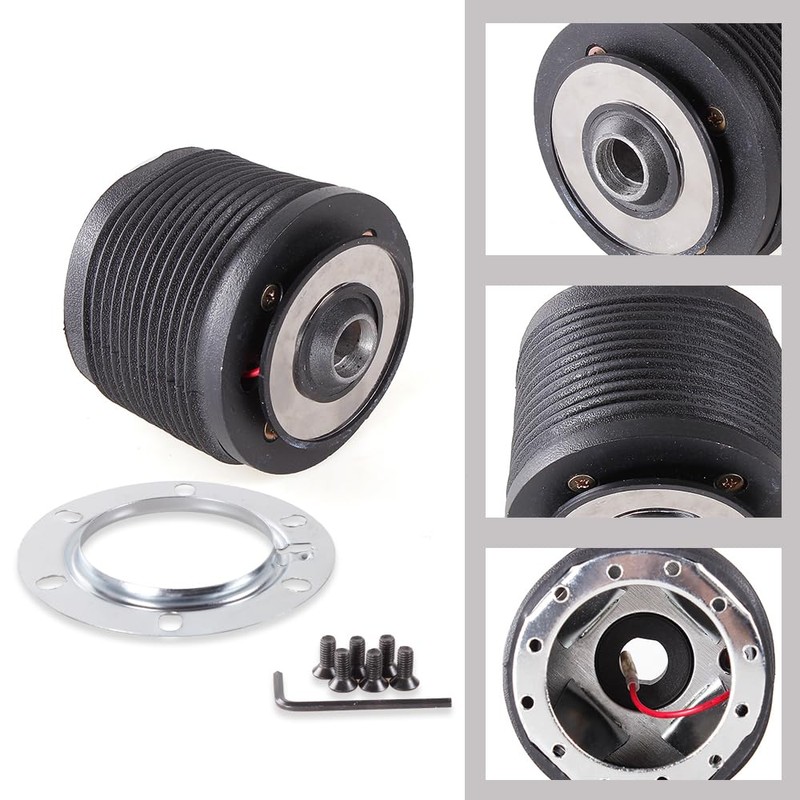 RASTP 6 Bolt Steering Wheel Hub Adapter for 1984-2004 Ford