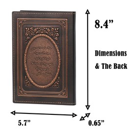 A.F.N.A.L Unlined Journal - Christmas Santa Claus 3D-Embossed Art Pattern Hardcover Notebook Gift, A5 Blank Sketchbook Notepad, 8.4" x 5.7" (100 Sheets, 200 Pages)