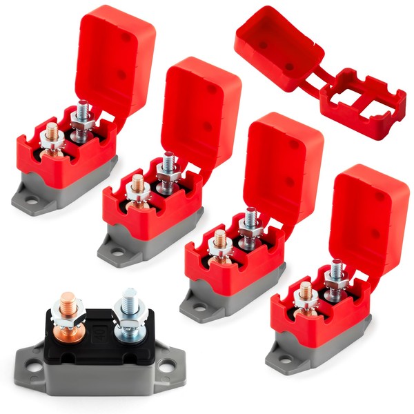 Scelrin 4 Pack 20A Automatic Reset Circuit Breaker Circuit Breaker