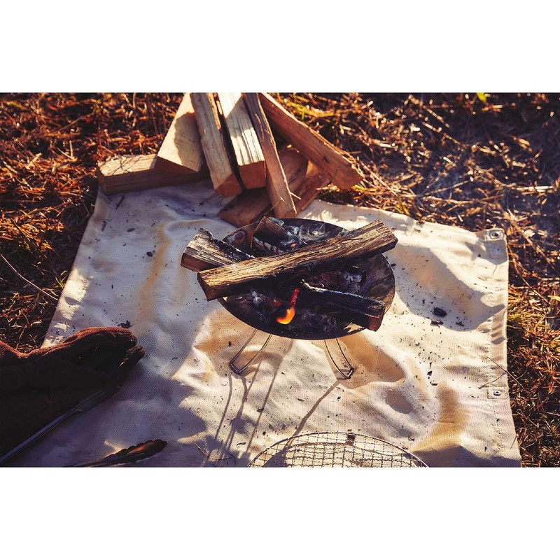 Coleman(コールマン) Campfire Sheet Fire Place Sheet Approximately 80×80cm Outdoor Camping