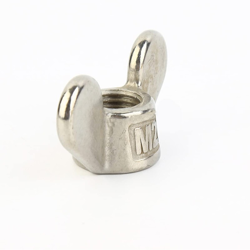 Wing Nuts M8 Stainless Steel Precision Cast Butterfly Nut Screws