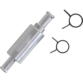 BGS 8897-1 | Check Valve | for Item 8897 Brake Bleeder Hose | Includes 2 Hose Clamps