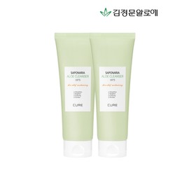 Half Club / Kim Jung Moon Aloe Cure Aloe Saponaria Cleanser 1975 2 pieces / 김정문알로에 큐어 알로에 사포나리아 클렌져 1975 2개
