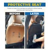 Flaconi 2PCS Car Seat Protector,Kick Mats Back Seat Protector,Back Seat
