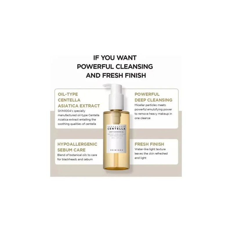 Aceite Limpiador De Centella Asiática Skin1004