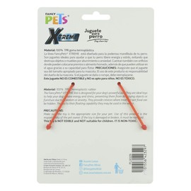 Fancy Pets Juguete Xtreme Hueso Triple Rojo para Perro Tamaño Grande