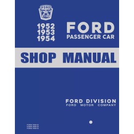 1952-1954 Ford Passenger Car Shop Manual