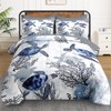 WeCozy 5 Pcs Twin Size Comforter Set with Pillowcase &
