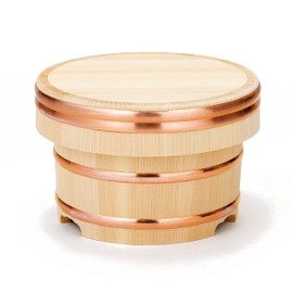 Kisosawara Ohitsu Wooden Ohitsu Edo Bitsu (5 Pieces)