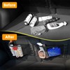 HONZUEN Pack of 2 Mesh Bag Boot Car, Car Luggage