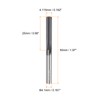 HARFINGTON Carbide Chucking Reamer 0.162"(4.115mm) Dia Straight Flute Straight Shank