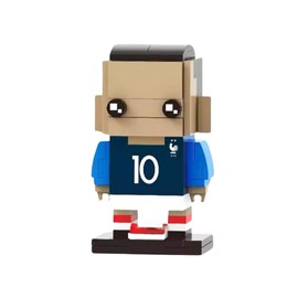 GREEN BRAIN Figura de construcción Neymar Silva, Kylian Mbappe Football Stars Juguetes Infantiles fútbol Soccer Toys niño Estrellas del Fútbol (Mbappe)