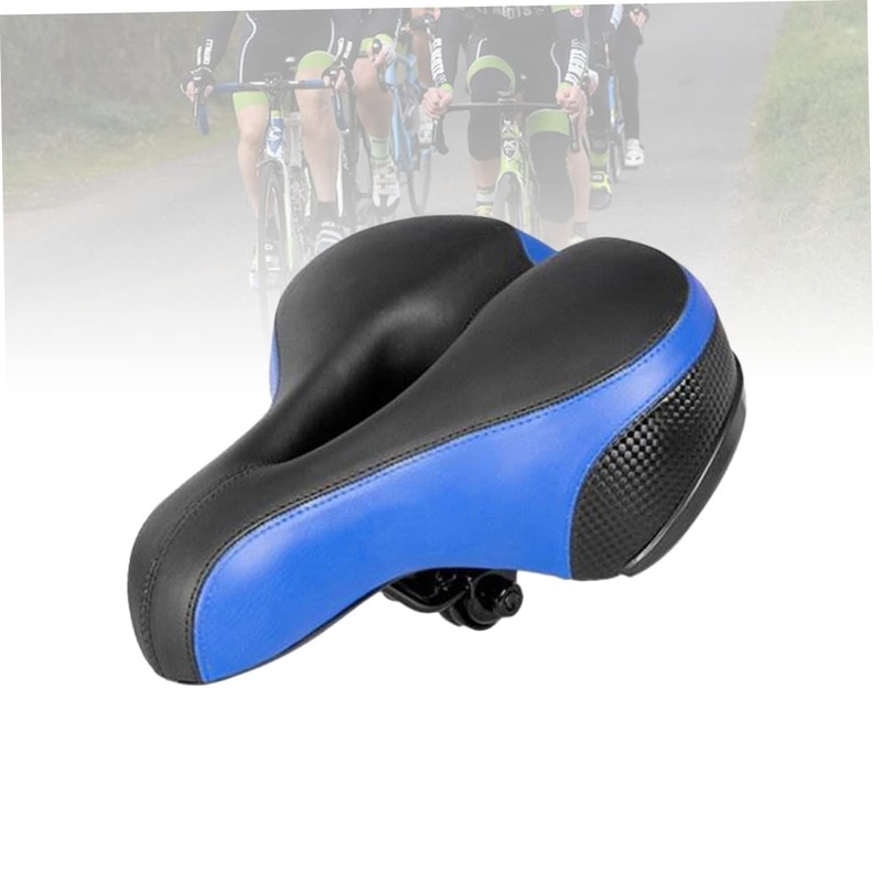 Outanaya Memory Foam Wide Bike Seat Electric Vehicle Saddle Comfortable