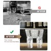 Yivaiks 2pack Bling Wine Glass Holder and Stemware Rack Hanger
