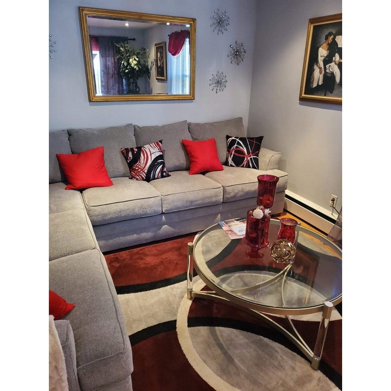 Paquete de 4 fundas de cojín cuadradas de algodón, cómodas