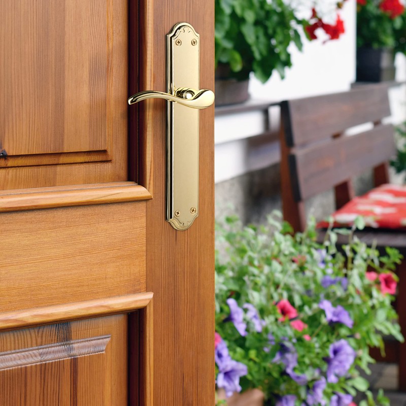 Amig - Door handle set - Made from zamak -