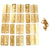 dophee 20 Pack Gold Small Hinges, Mini Retro Box Hinges
