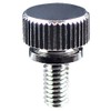 Osato PC-090 Brass Stepped Knurled Screw 0.1 inch (3 mm) x Length 0.2 inch (6 mm)