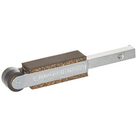 Dynabrade (11206) Contact Arm Assembly | 3/4" Diameter x 5/8" Wide, Rubber Wheel, with 3/4" (19 mm) Wide Platen | For 5/8" (16 mm) or 3/4" (19 mm) Wide x 18" (457 mm) Long Belts