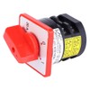 Changeover Switch 20A 380V~4KW HZ5-20/4 L02 6 Terminals Rotary Changeover