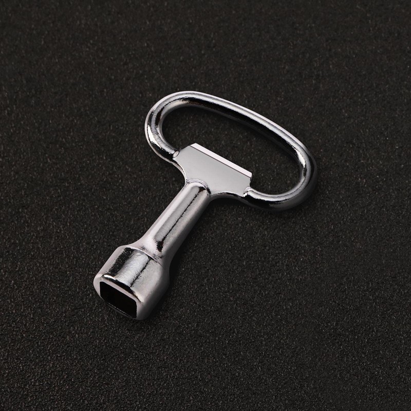eMagTech 5pcs Electrical Cabinet Key Zinc Alloy Square Socket Utility