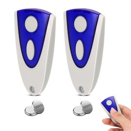 Garage Door Opener Remote Control for Novoferm Novotron 502 MAX43-2 Novotron 512 MIX43-2 2 Channel Garage Door Opener Handheld Transmitter Pack of 2