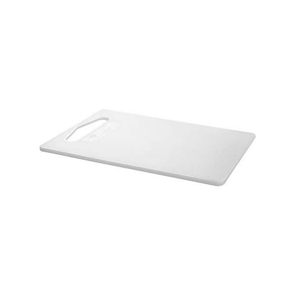 Ikea HOPPLOS: Cutting Board 9.4 x 5.9 inches (24 x 15 cm), White (403.596.62)